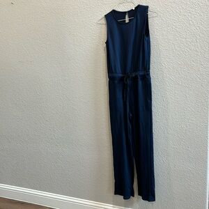 Blue summer jumpsuit